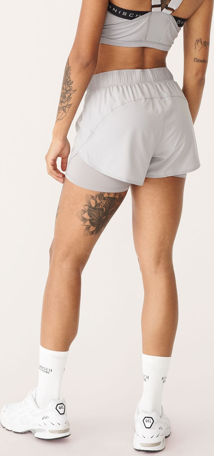 Röhnisch Women's Arena Running Shorts Alloy Röhnisch