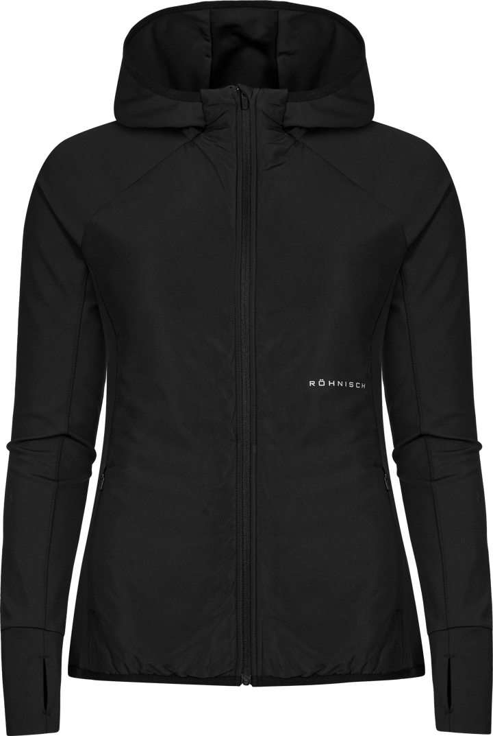 Women's Free Motion Padded Jacket Black Röhnisch