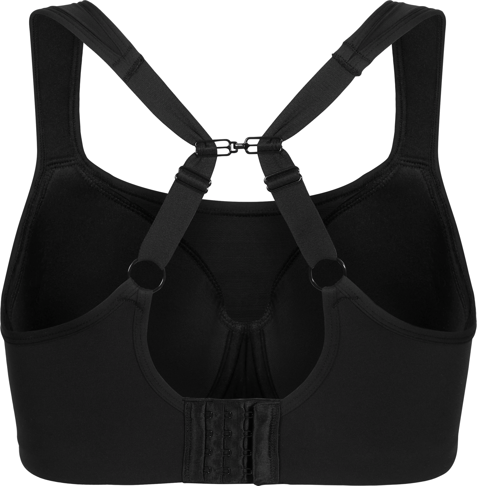 Women's High Support Sportsbra E-Cup Black, Buy Women's High Support  Sportsbra E-Cup Black here