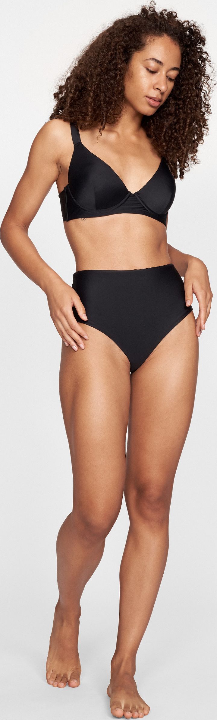 Röhnisch Women's High Waist Brief Black Röhnisch