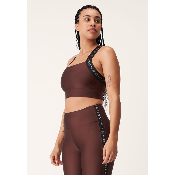 Röhnisch Shiny Kay Sports Bra Bitter Brown Röhnisch