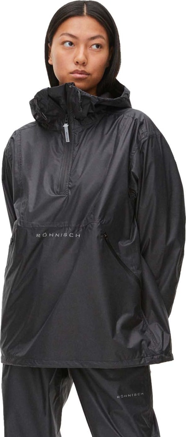 Women's Cliff Rain Jacket Black Röhnisch