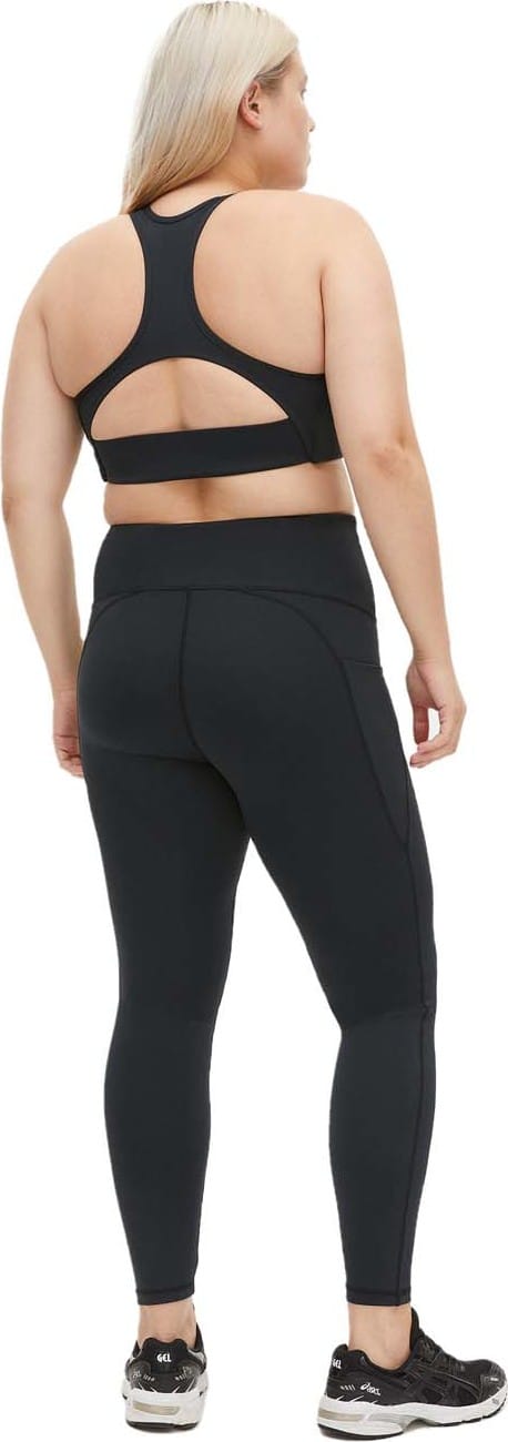 Röhnisch Women's Flattering Curved High Waist Tights Black Röhnisch