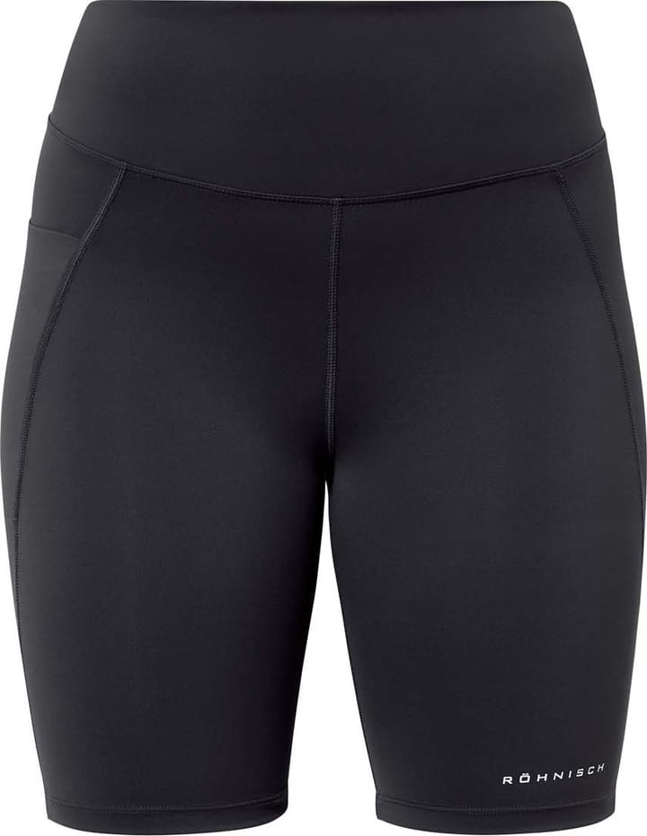 Women's Flattering High Waist Bike Tights Black Röhnisch