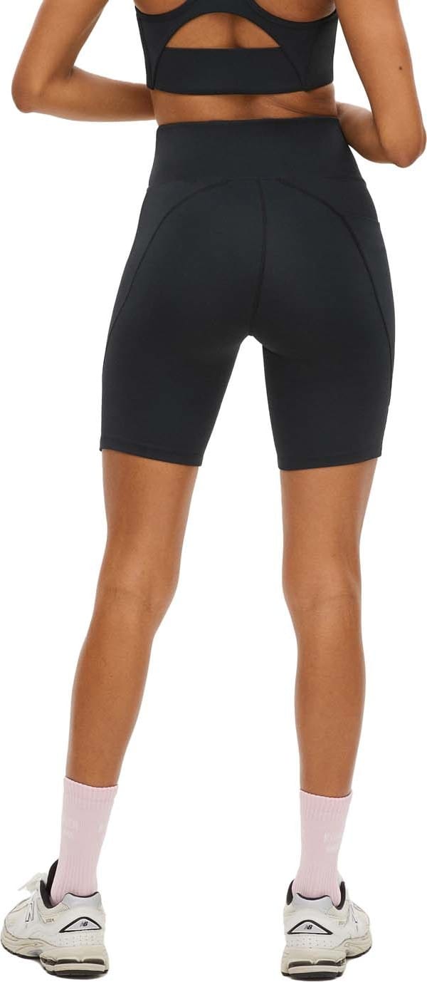 Women's Flattering High Waist Bike Tights Black Röhnisch