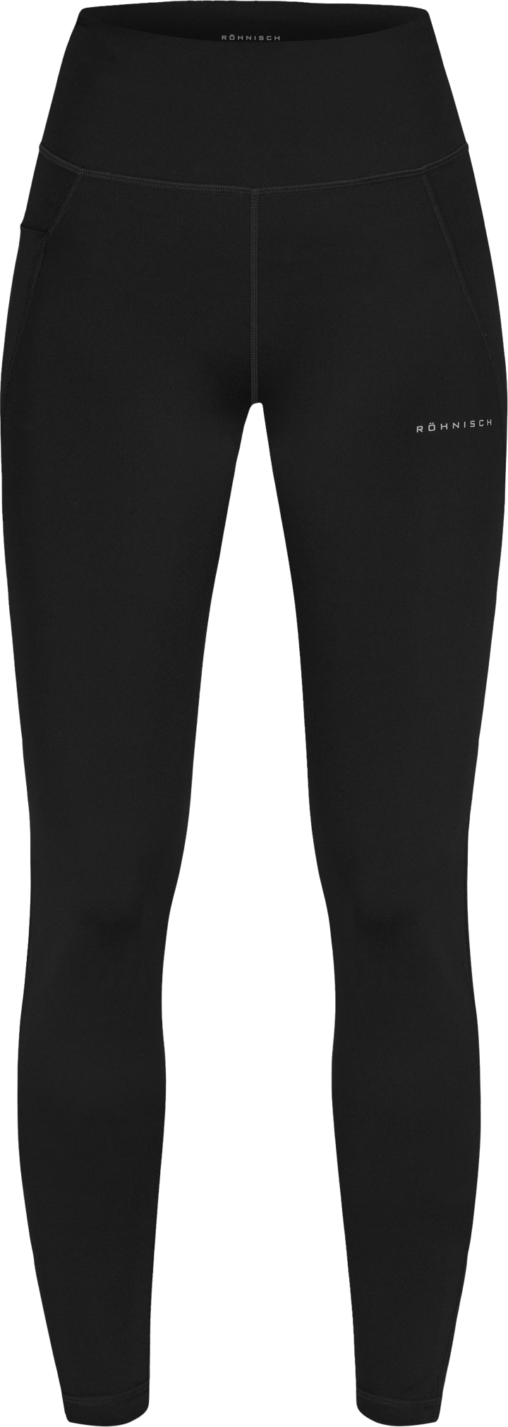 Women's Flattering High Waist Tights Black Röhnisch