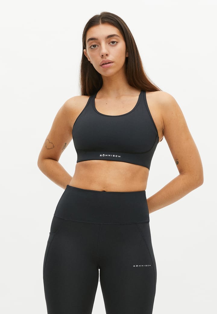 Women's High Support Sportsbra F-Cup Black