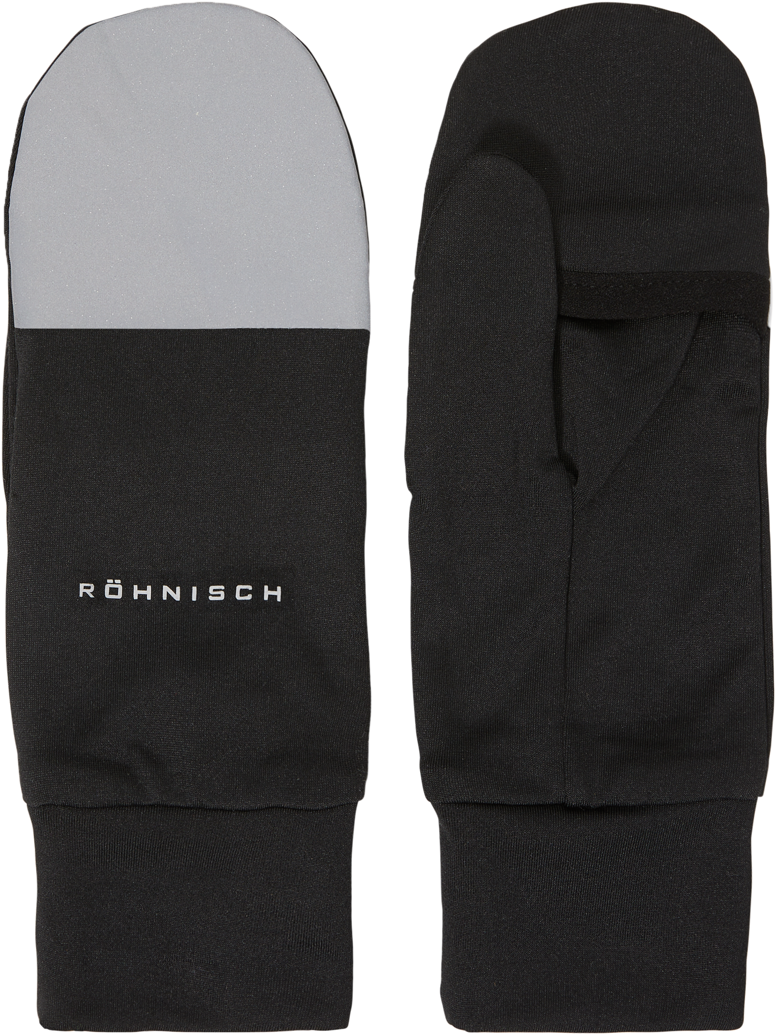 Röhnisch Women's Glow Running Mittens Black