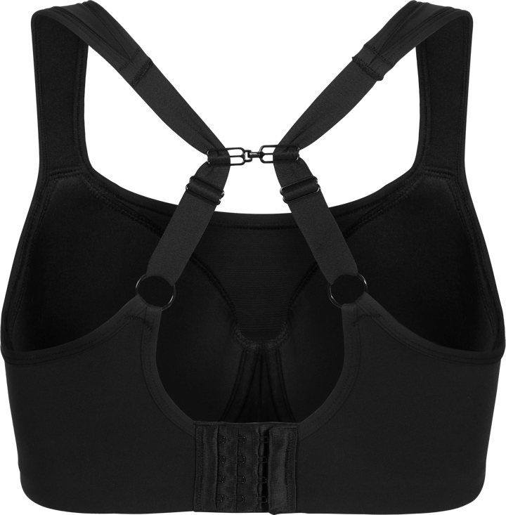 Women's High Support Sportsbra D-Cup Black Röhnisch