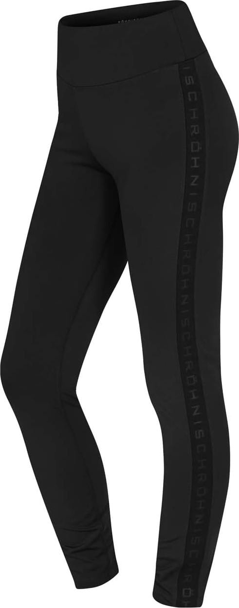 Women's Kay High Waist Tights Black/Black Röhnisch