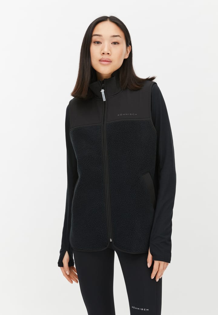 Röhnisch Women's Phoebe Vest Black Röhnisch Röhnisch Women's Phoebe Vest Black Röhnisch