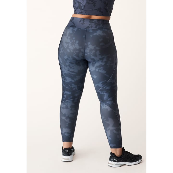 Röhnisch Women's Printed Piping Tights Navy Miniature Myth Röhnisch