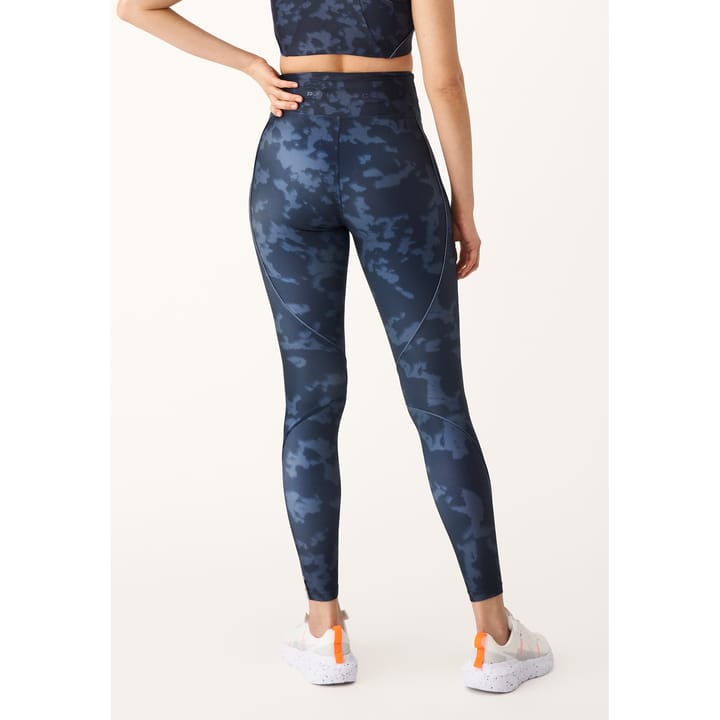 Röhnisch Women's Printed Piping Tights Navy Miniature Myth Röhnisch