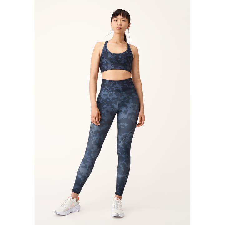 Röhnisch Women's Printed Piping Tights Navy Miniature Myth R öhnisch