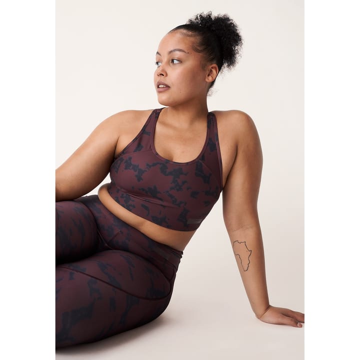 Röhnisch Women's Printed Piping Tights Navy Miniature Myth Röhnisch