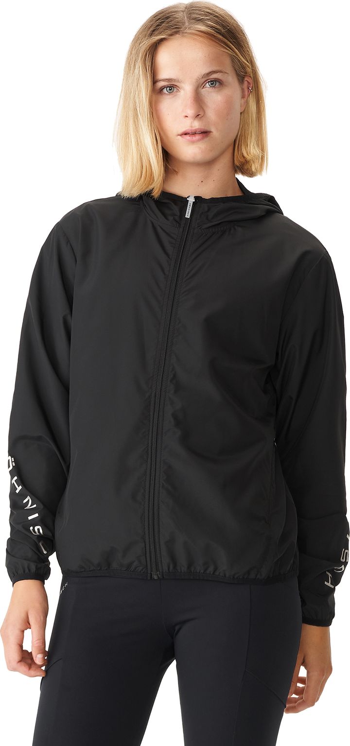 Röhnisch Women's Printed Wind Jacket Black Röhnisch Röhnisch Women's Printed Wind Jacket Black Röhnisch