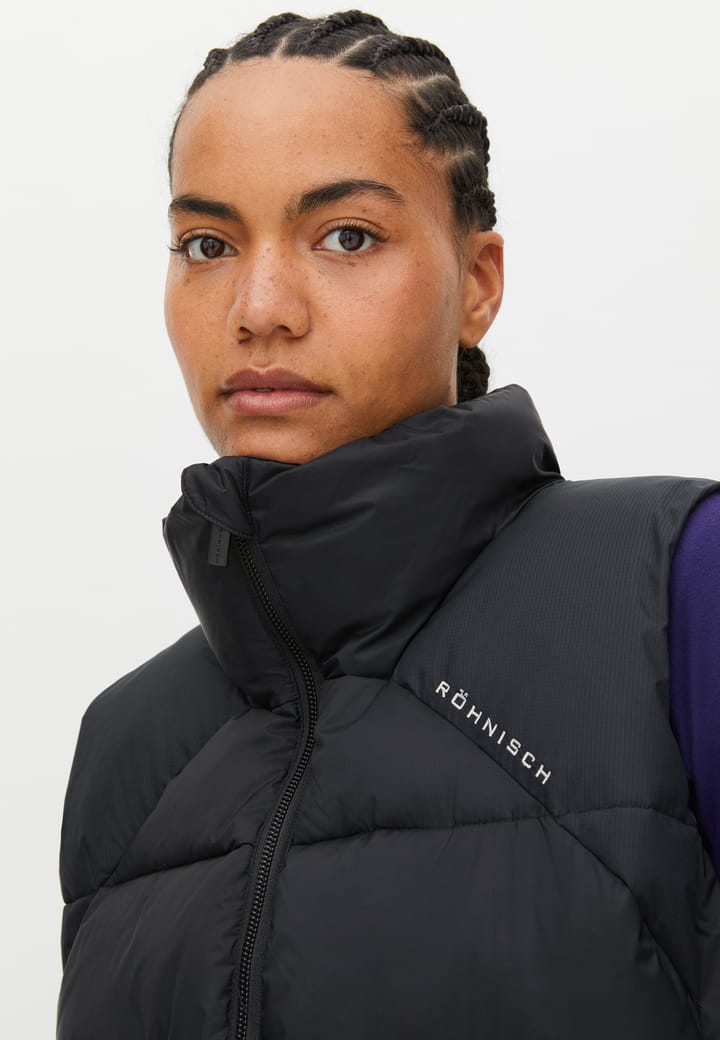 Women's Saint Puffer Vest Black Röhnisch