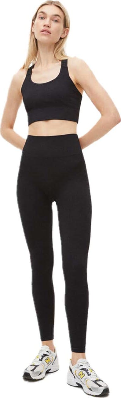 Röhnisch Women's Seamless Rib Tights Black Röhnisch