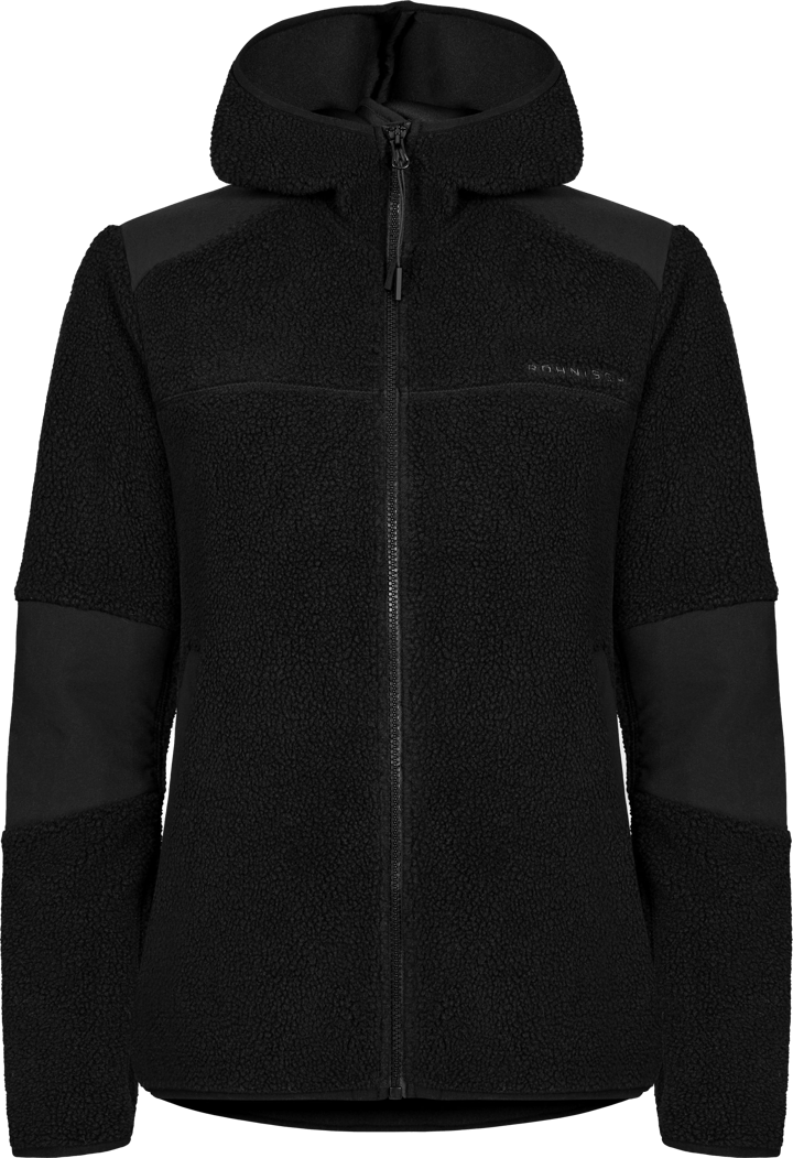 Röhnisch Women's Wazzi Pile Hoodie Black Röhnisch