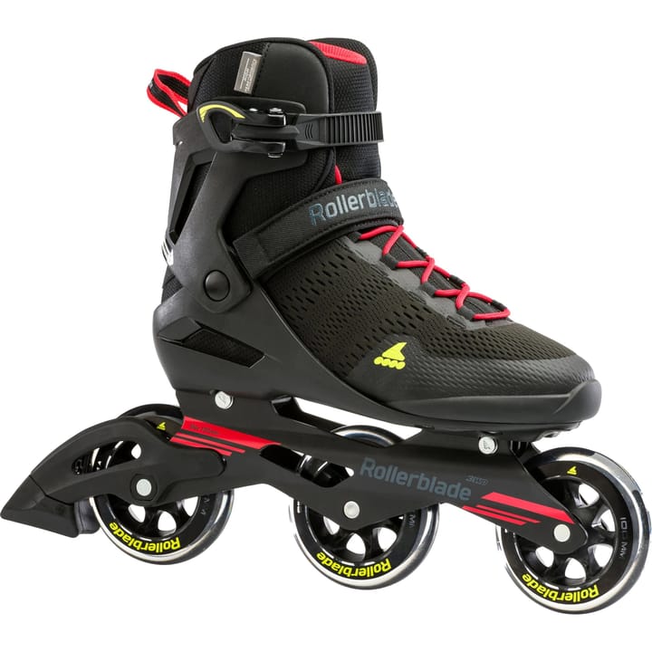 Rollerblade Men's Sirio 100 3WD Black/Red Rollerblade