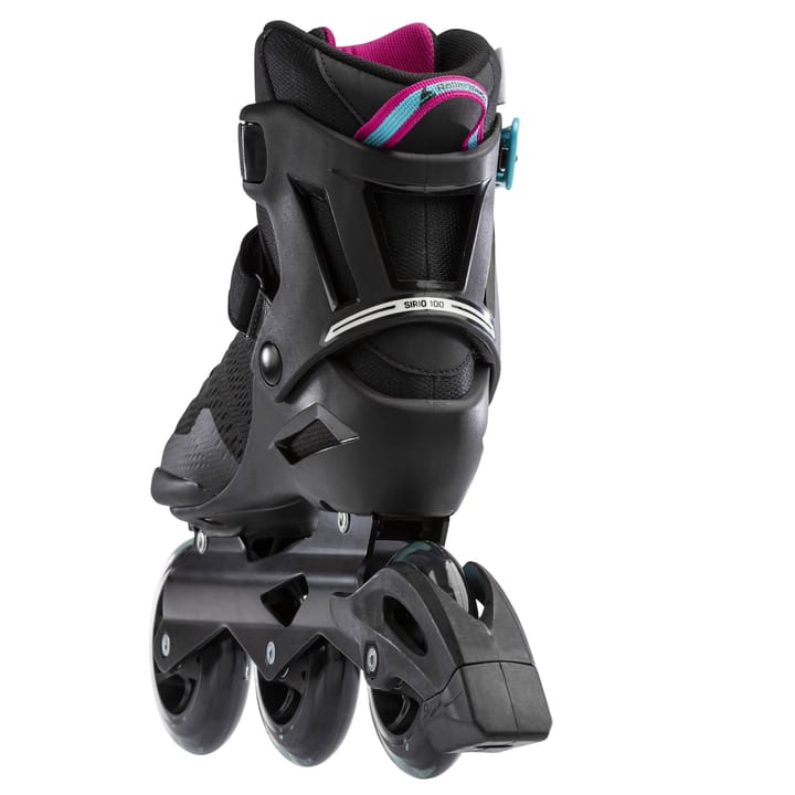 Rollerblade Women's Sirio 100 3WD Black/Aqua Rollerblade