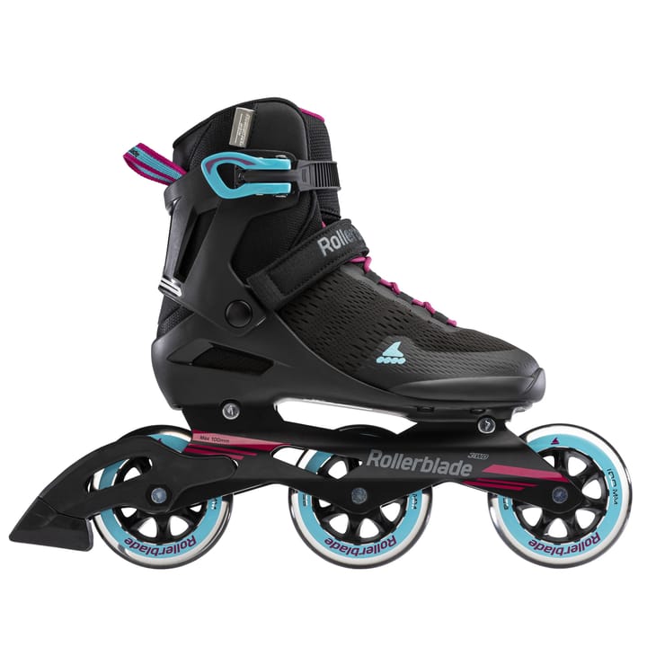 Rollerblade Women's Sirio 100 3WD Black/Aqua Rollerblade