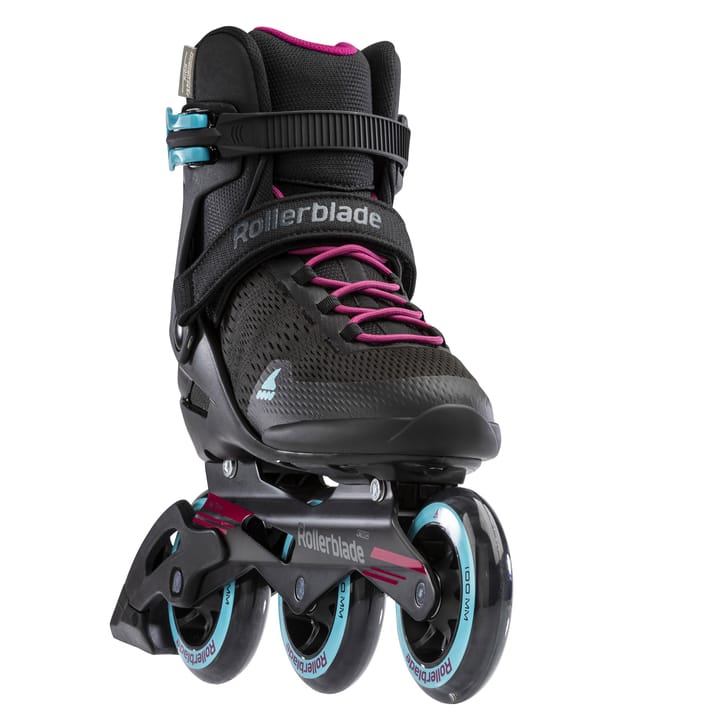 Rollerblade Women's Sirio 100 3WD Black/Aqua Rollerblade