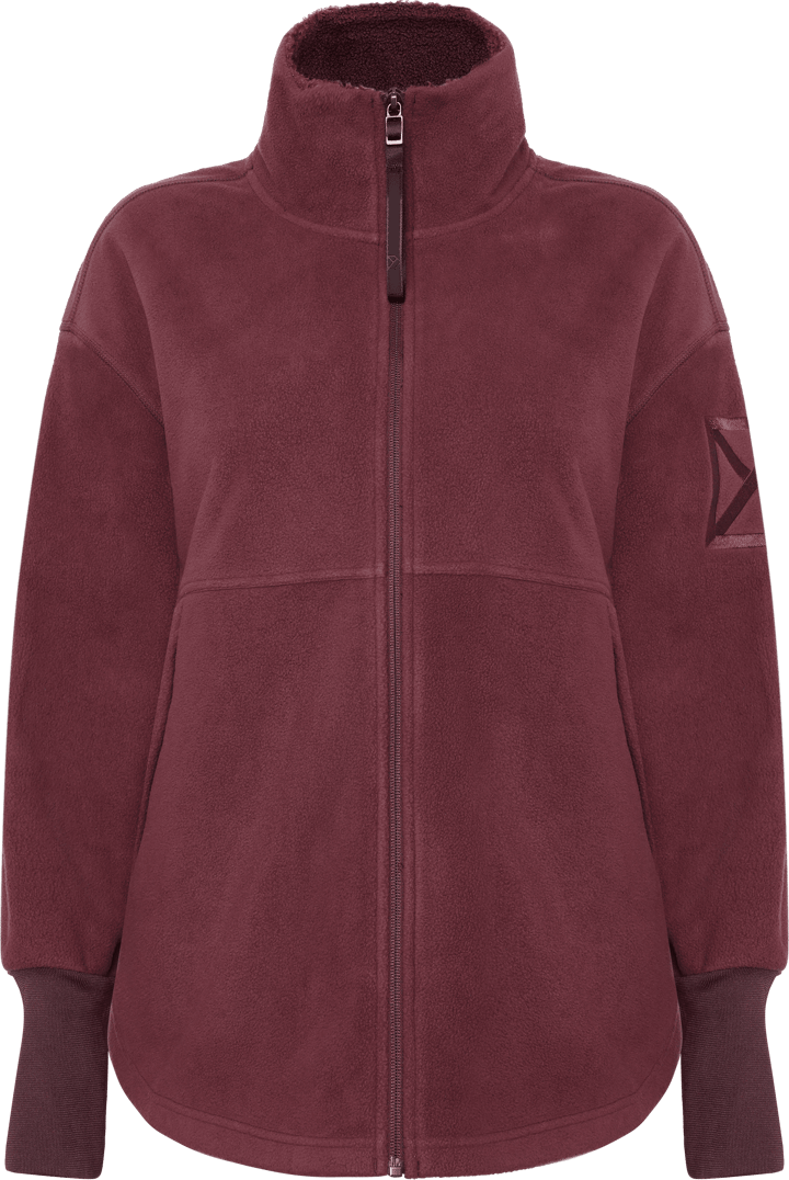 Didriksons Women's Ronja Full Zip Old Rust Didriksons