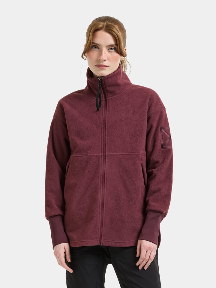 Didriksons Women's Ronja Full Zip Old Rust Didriksons