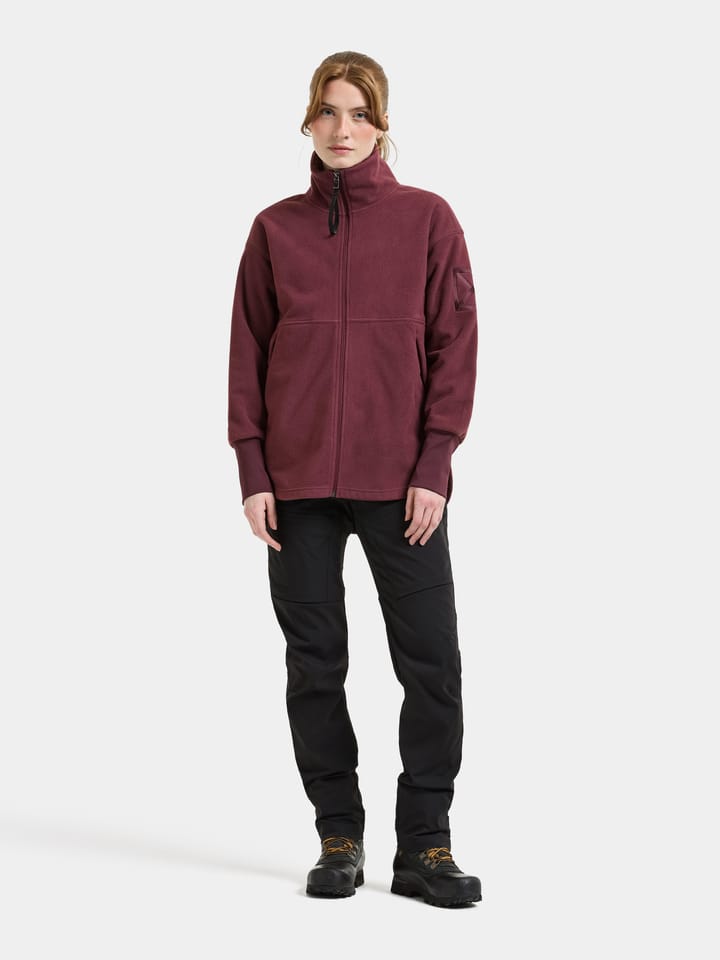 Didriksons Women's Ronja Full Zip Old Rust Didriksons