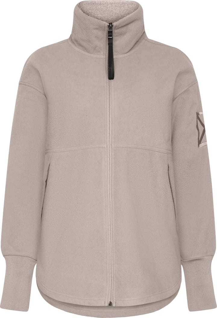 Didriksons Women's Ronja Full Zip Ash Brown Didriksons