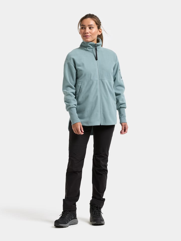 Didriksons Women's Ronja Full Zip Factory Blue Didriksons