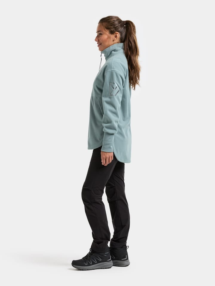 Didriksons Women's Ronja Full Zip Factory Blue Didriksons