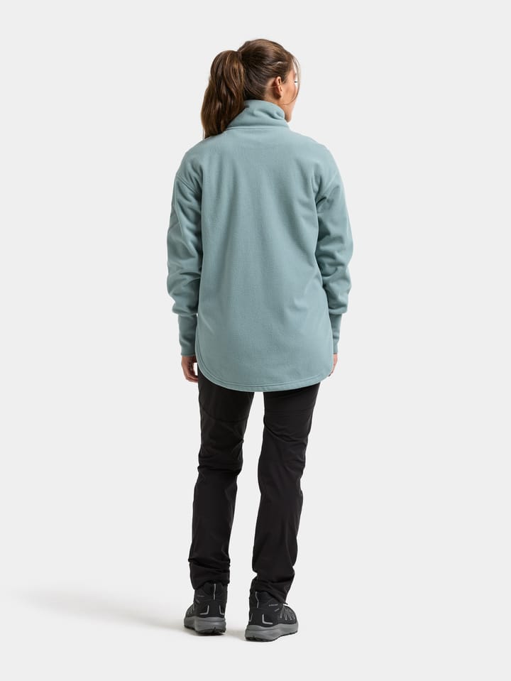 Didriksons Women's Ronja Full Zip Factory Blue Didriksons