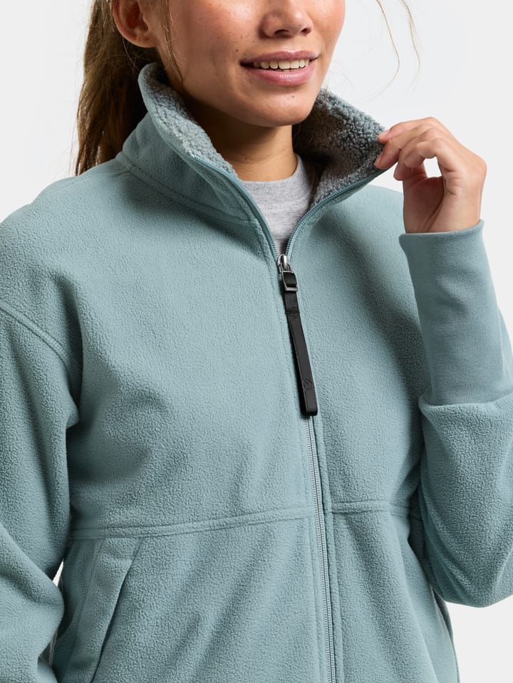 Didriksons Women's Ronja Full Zip Factory Blue Didriksons