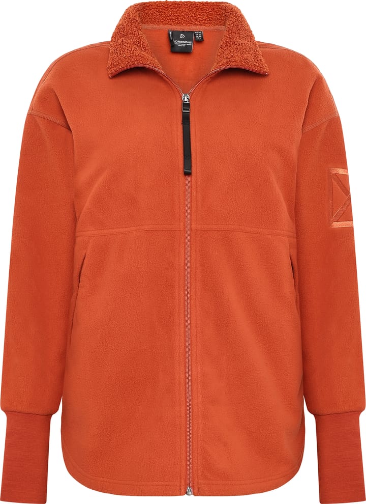 Didriksons Women's Ronja Full Zip Rust Didriksons Didriksons Women's Ronja Full Zip Rust Didriksons