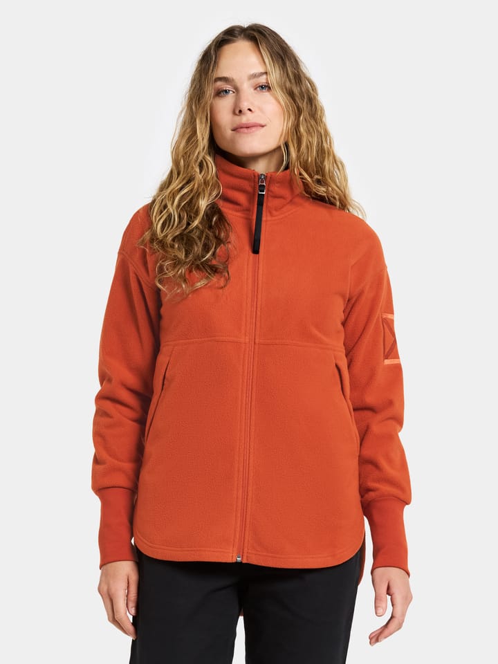 Didriksons Women's Ronja Full Zip Rust Didriksons Didriksons Women's Ronja Full Zip Rust Didriksons
