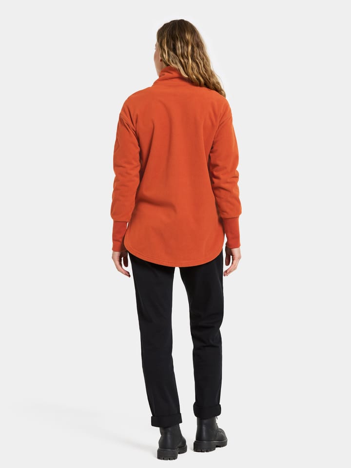 Didriksons Women's Ronja Full Zip Rust Didriksons