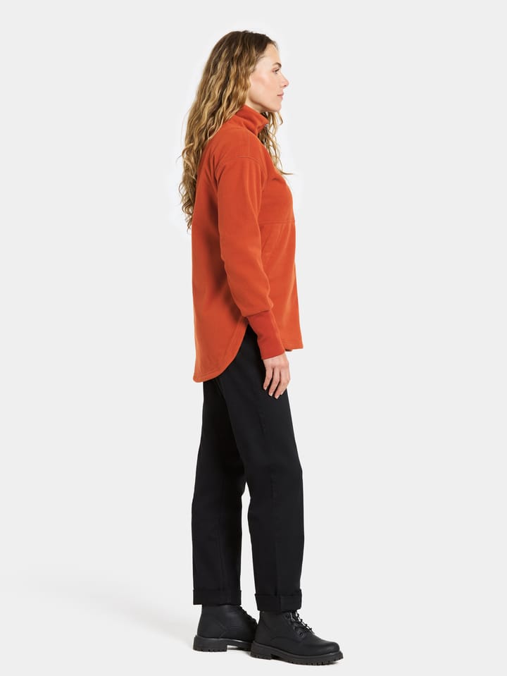 Didriksons Women's Ronja Full Zip Rust Didriksons