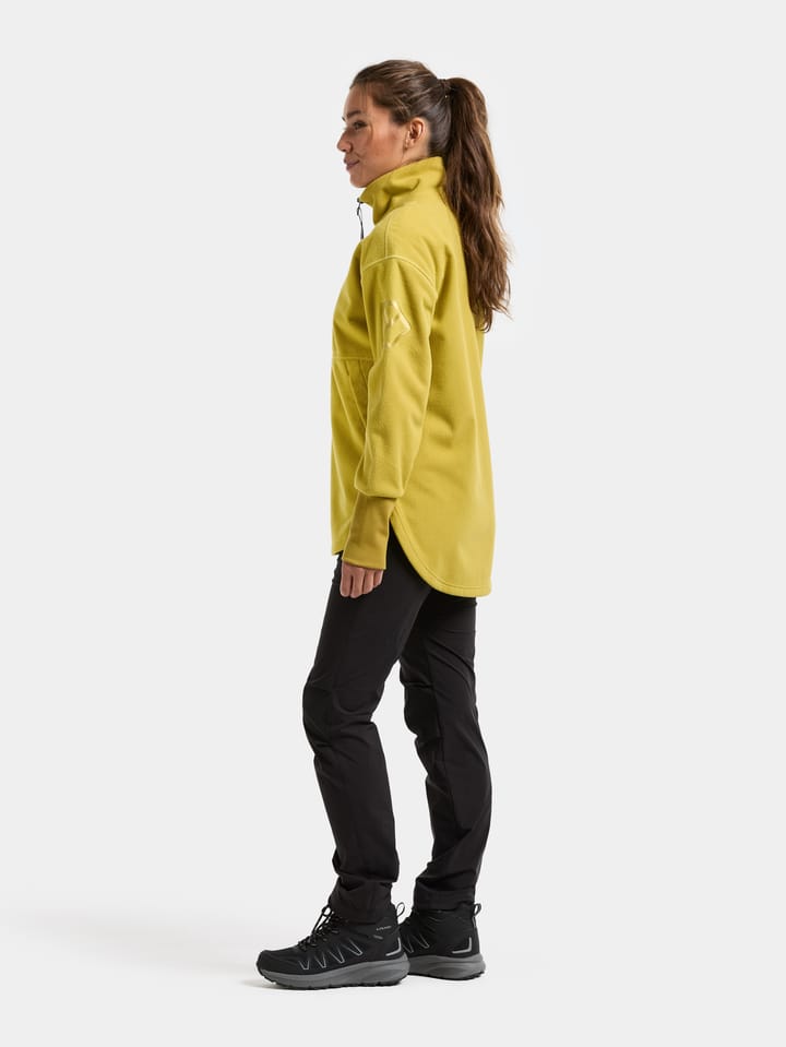 Didriksons Women's Ronja Full Zip Yellow Pollen Didriksons