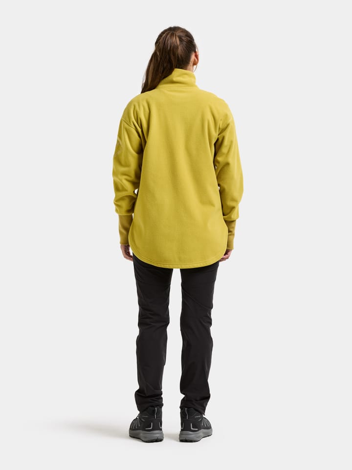 Didriksons Women's Ronja Full Zip Yellow Pollen Didriksons