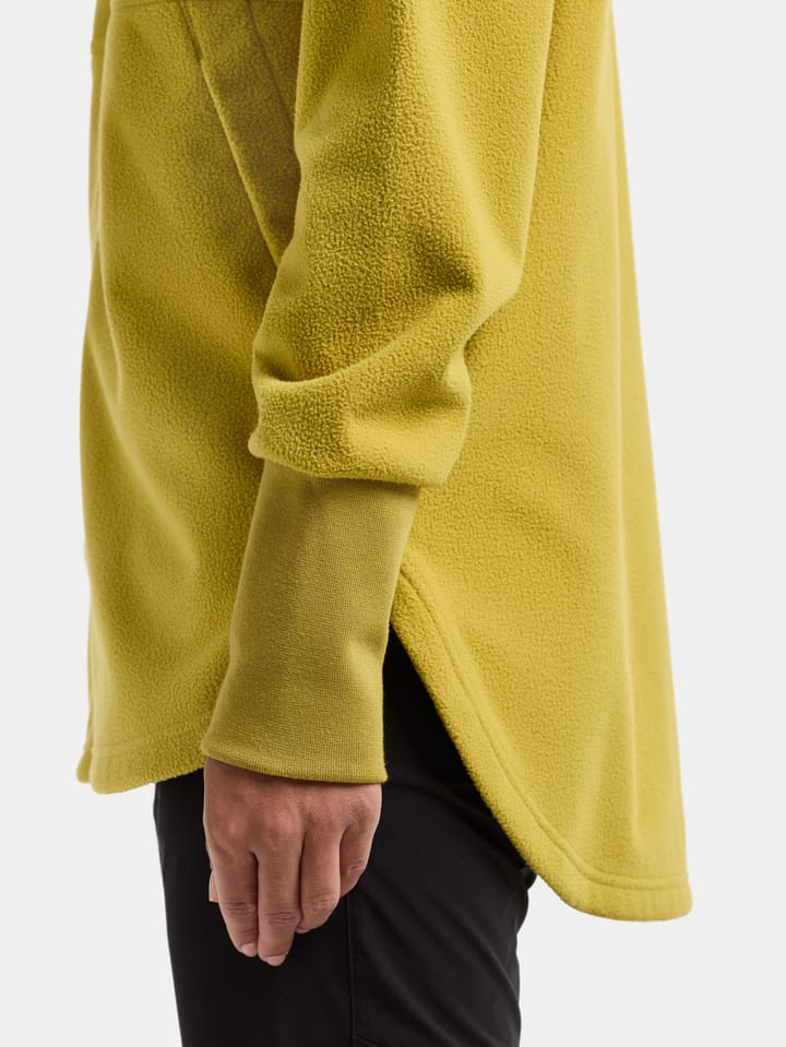 Didriksons Women's Ronja Full Zip Yellow Pollen Didriksons