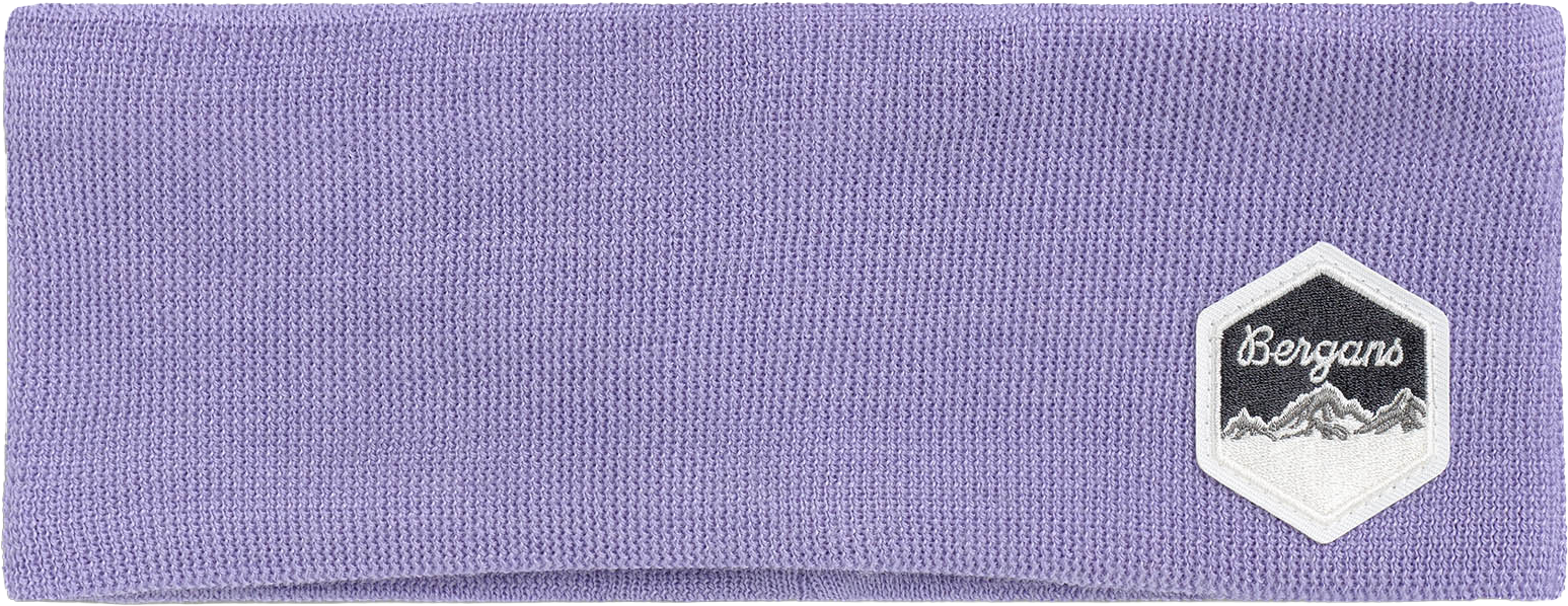 Bergans Junior´s Storetind Fleece Lined Wool Headband Acai Smoothie