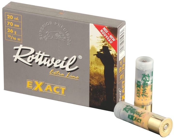 Rottweil Rottweil Exact Slug 20/70 26g 10-Pack Rottweil Rottweil Rottweil Exact Slug 20/70 26g 10-Pack Rottweil