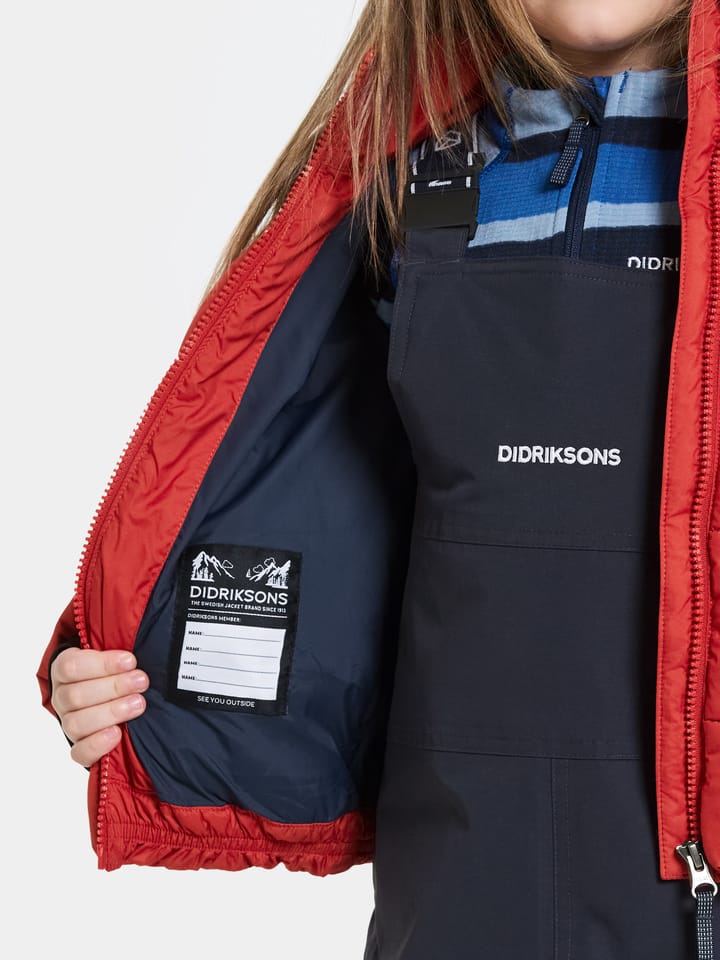 Didriksons Kids' Roxen Jacket Pomme Red Didriksons Didriksons Kids' Roxen Jacket Pomme Red Didriksons