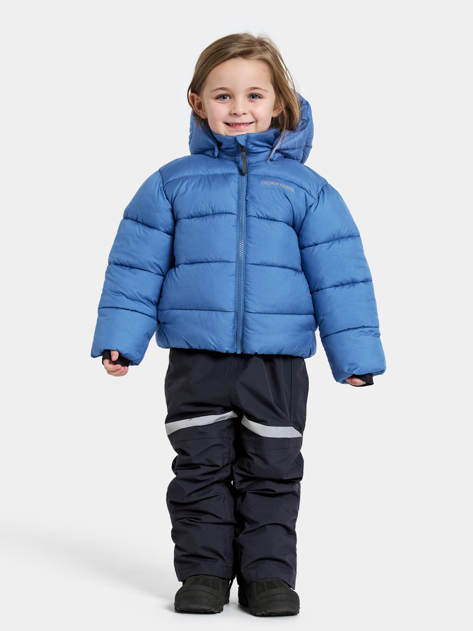 Didriksons Kids' Roxen Jacket Sapphire Blue