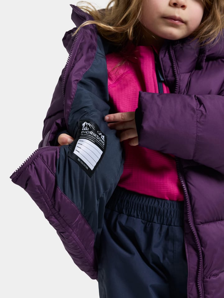 Didriksons Kids' Roxen Jacket Northen Purple Didriksons