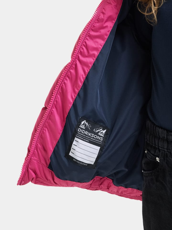 Didriksons Kids' Roxen Jacket Cactus Pink Didriksons