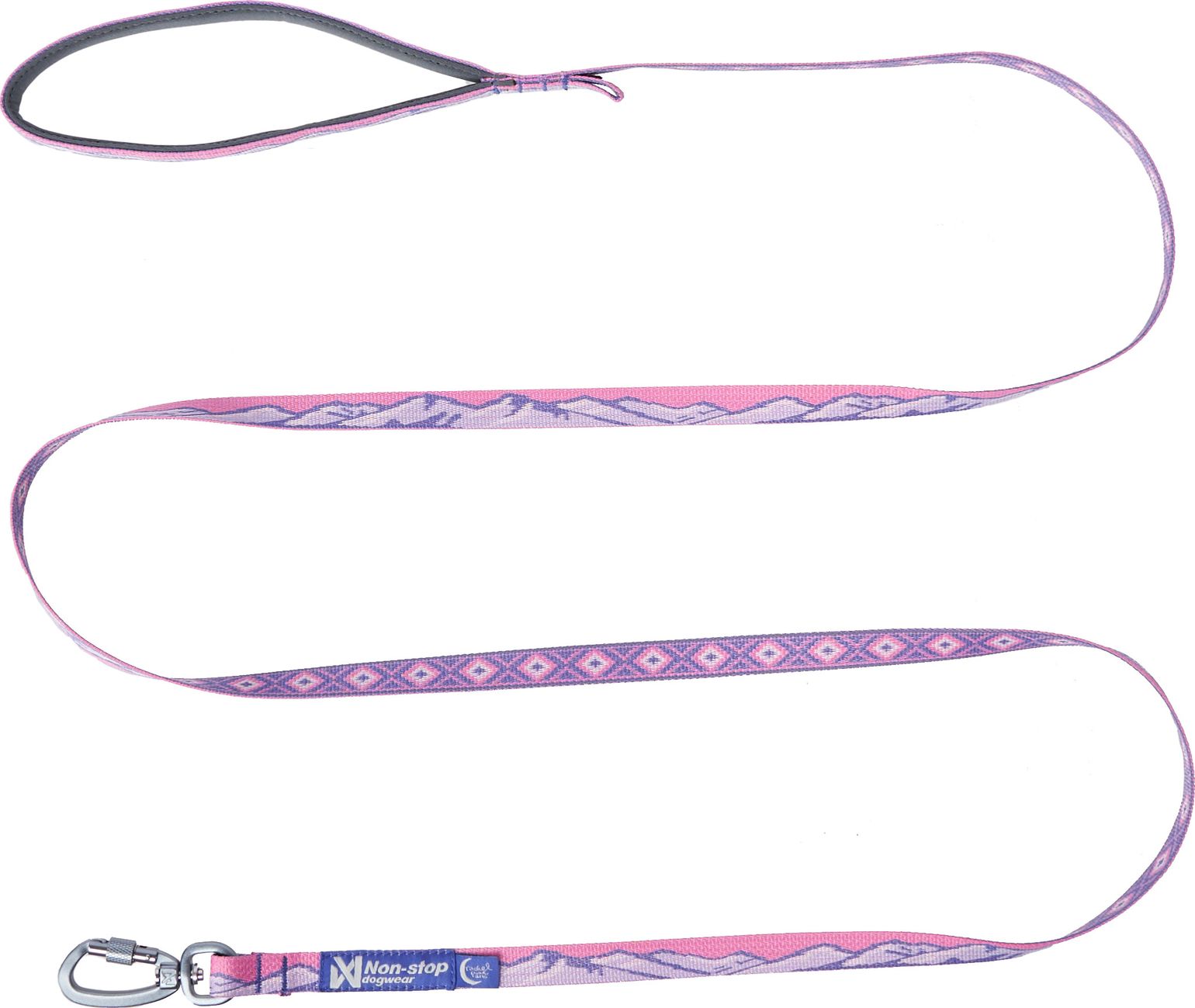 Non-stop Dogwear Trail Quest Leash Rp Signature Edition Purple/pink