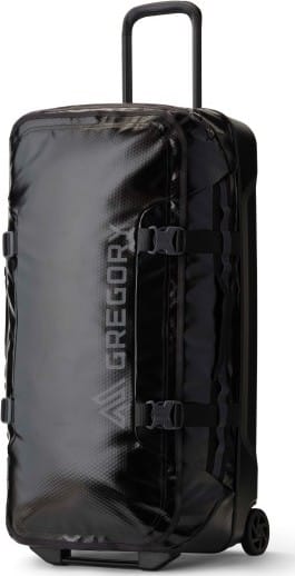 Gregory Alpaca Wheeled Duffle 100 Obsidian Black Gregory Gregory Alpaca Wheeled Duffle 100 Obsidian Black Gregory